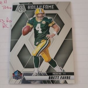 Panini Hall of Fame Trading Card - Green and Yellow